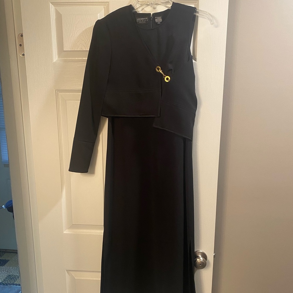Women’s dress with overtop jacket